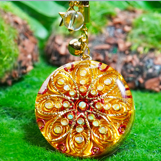 Collana di orgone citrino "Star Bright" Olivenorma 