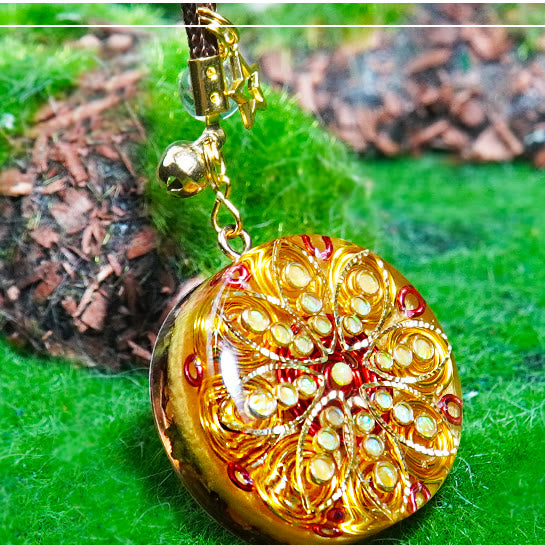 Collana di orgone citrino "Star Bright" Olivenorma 