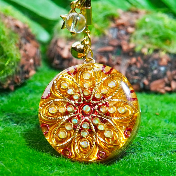 Collana di orgone citrino "Star Bright" Olivenorma 