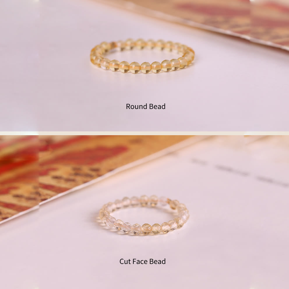 Anello Olivenorma "Rich" Extra Fine 2mm con perlina di citrino piccolo