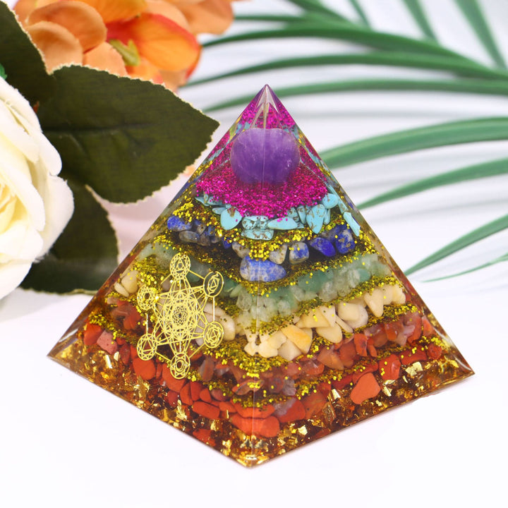 Olivenorma Chakra Cubo di Metatron Piramide Orgonica