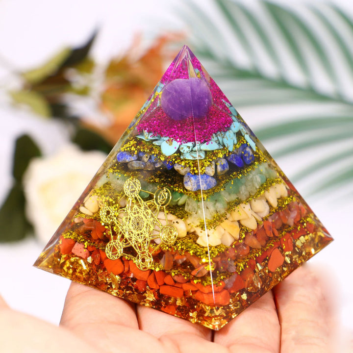 Olivenorma Chakra Cubo di Metatron Piramide Orgonica