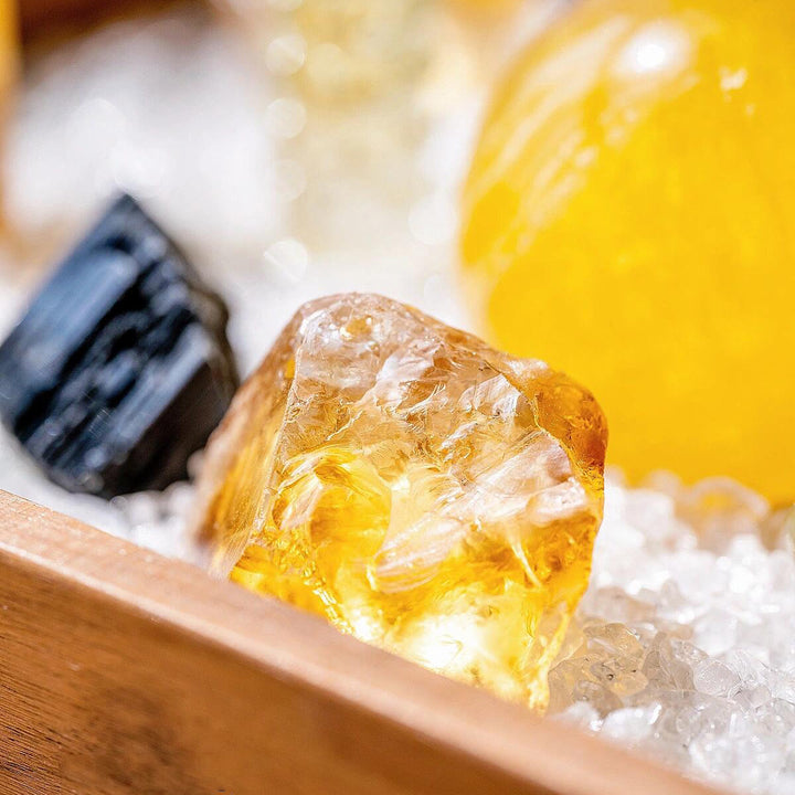 Olivenorma Set di energia solare personalizzato per chakra, matrice di cristalli