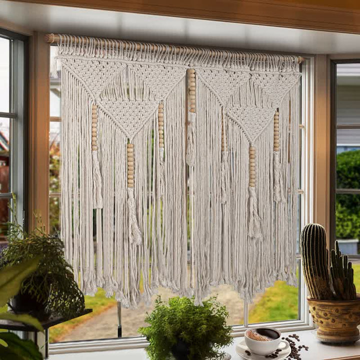 Olivenorma Boho Tapestry Grande decorazione da parete in macramè - image 7