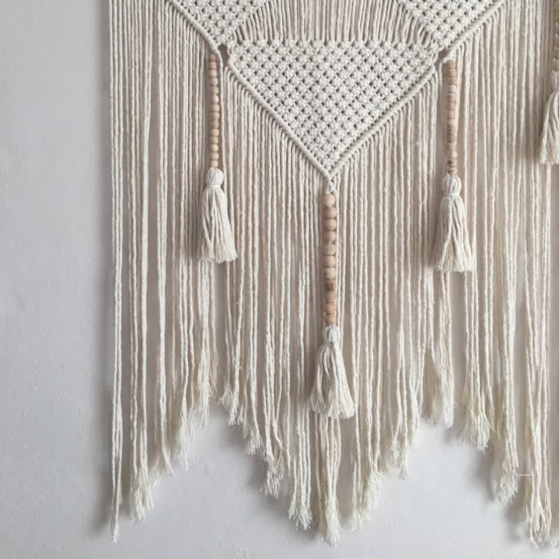 Olivenorma Boho Tapestry Grande decorazione da parete in macramè - image 6