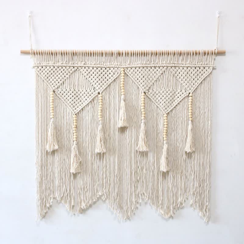 Olivenorma Boho Tapestry Grande decorazione da parete in macramè - image 1