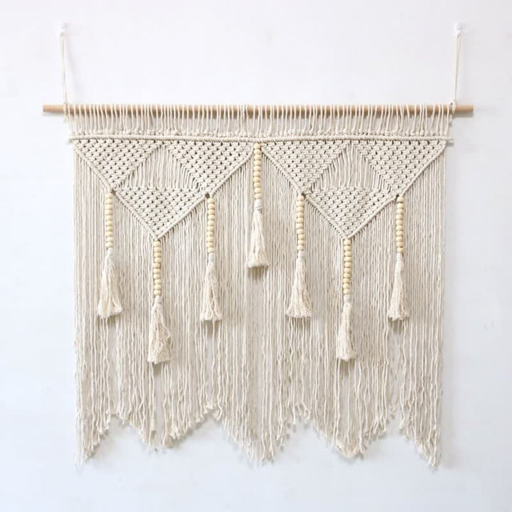 Olivenorma Boho Tapestry Grande decorazione da parete in macramè - image 1