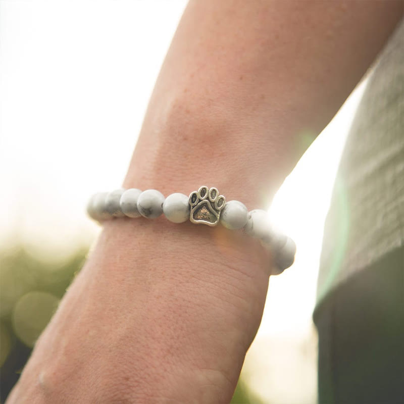 Bracciale Olivenorma Limited Edition Memorial Howlite Cats
