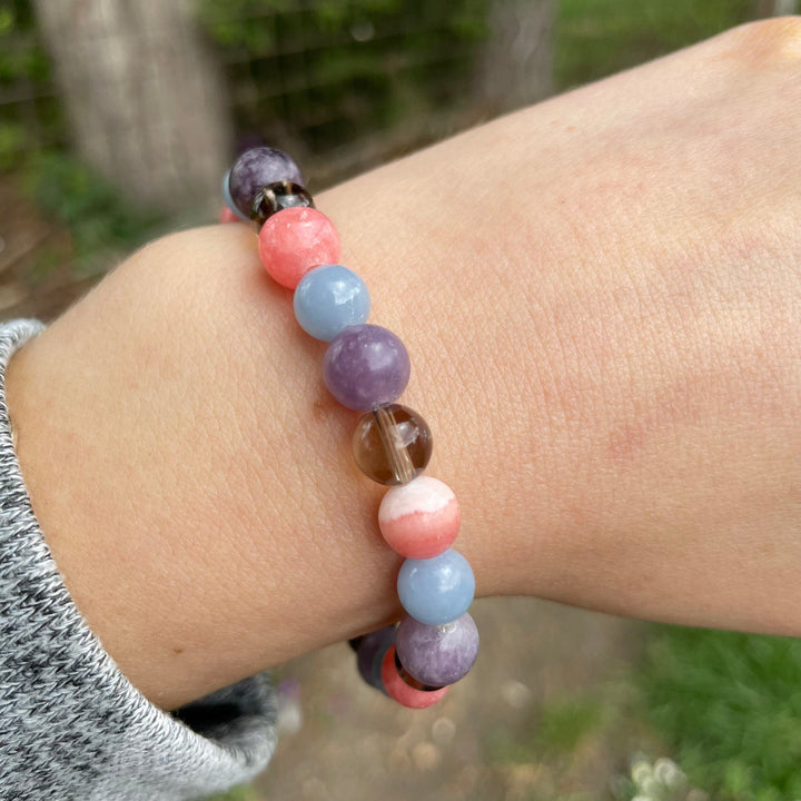 Olivenorma Braccialetto di perline di supporto al lutto e alla perdita 