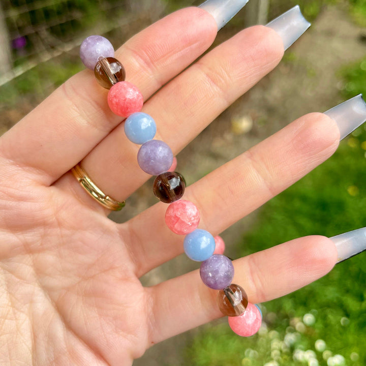 Olivenorma Braccialetto di perline di supporto al lutto e alla perdita 