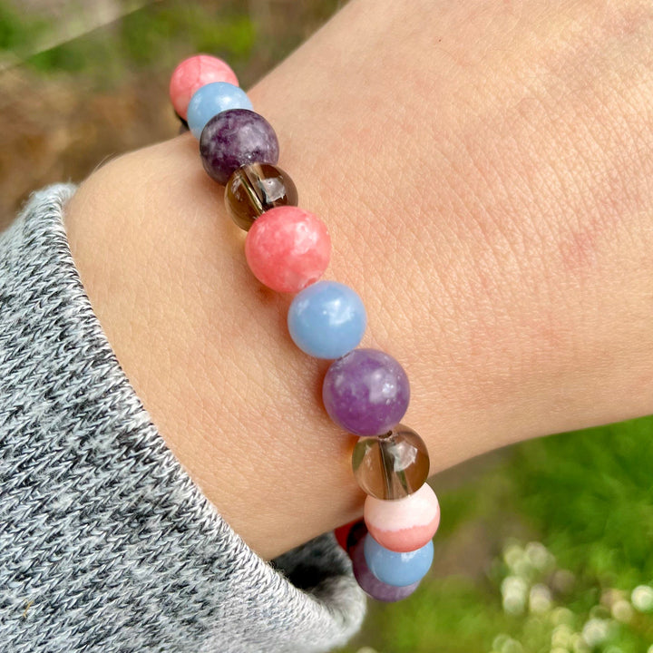 Olivenorma Braccialetto di perline di supporto al lutto e alla perdita 