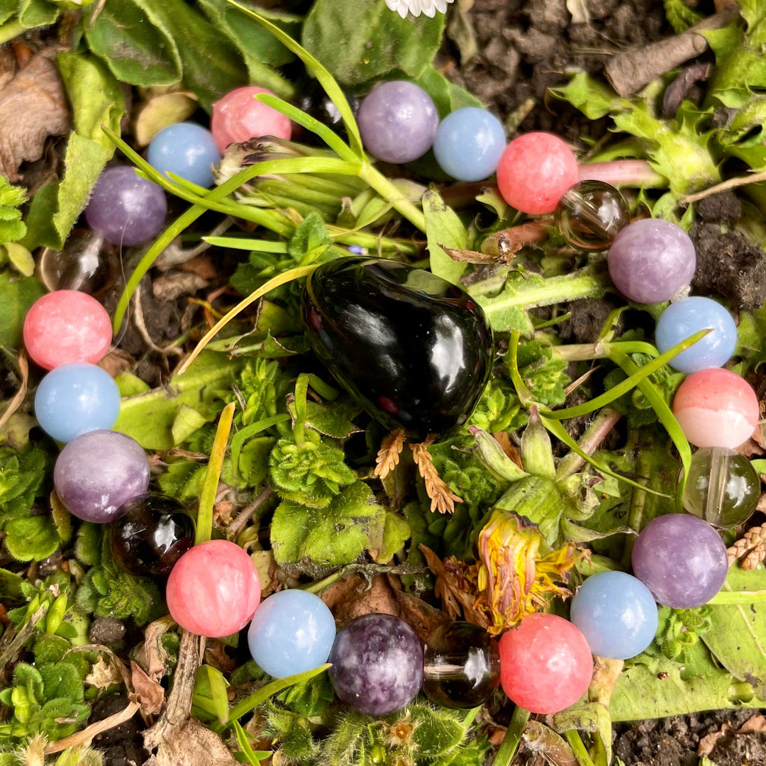 Olivenorma Braccialetto di perline di supporto al lutto e alla perdita 