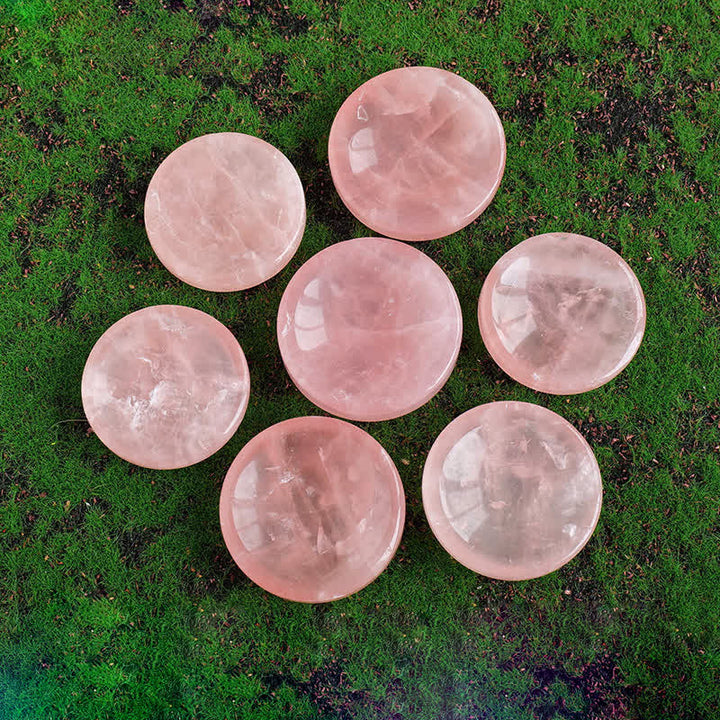 Ciotola di cristallo di quarzo rosa Olivenorma