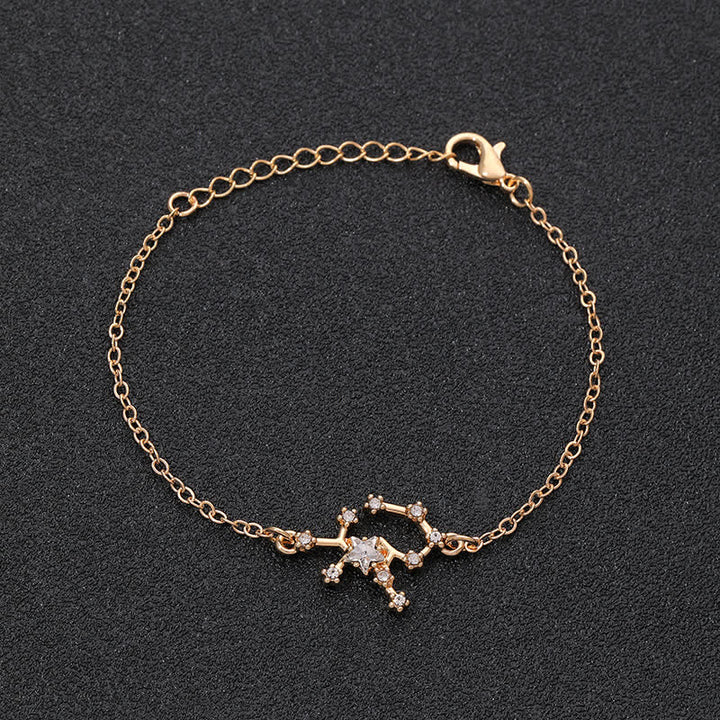 Olivenorma Dodici Costellazioni Astrologia Gioielli Zodiaco Bracciale