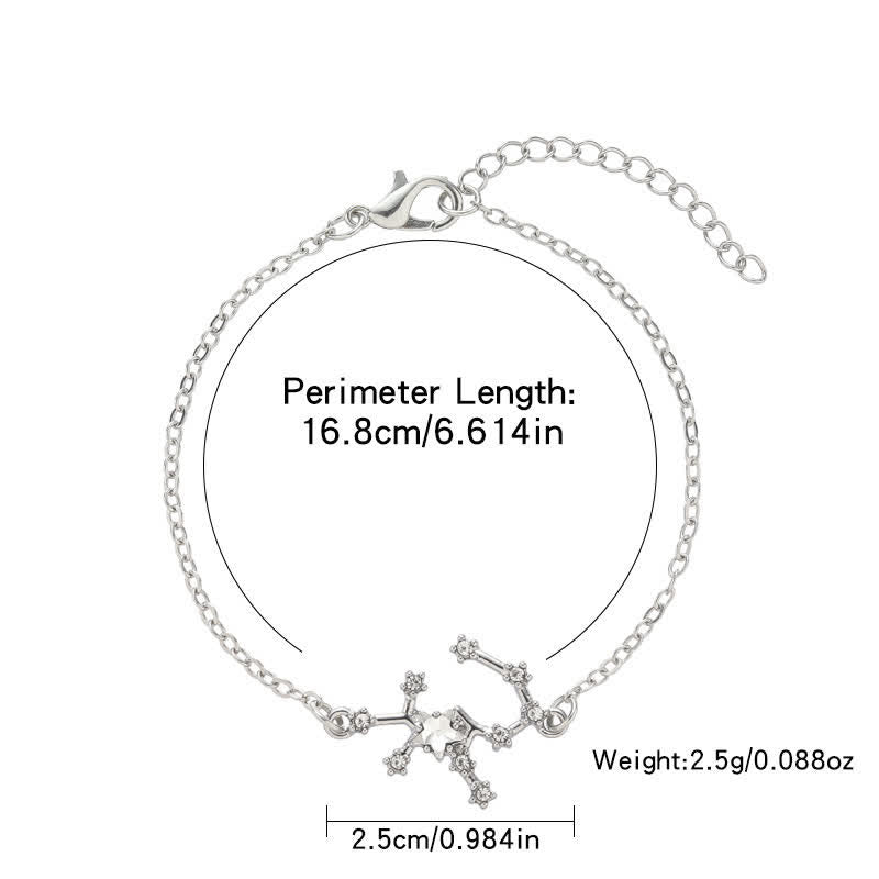 Olivenorma Dodici Costellazioni Astrologia Gioielli Zodiaco Bracciale