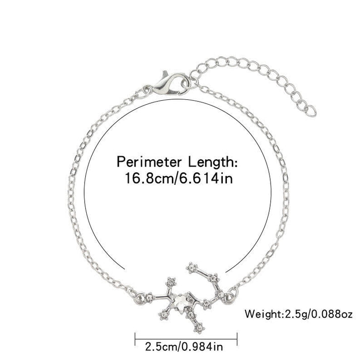Olivenorma Dodici Costellazioni Astrologia Gioielli Zodiaco Bracciale