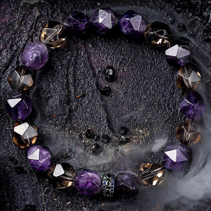 Bracciale Olivenorma "Mysteries" con perline di ametista naturale - image 8