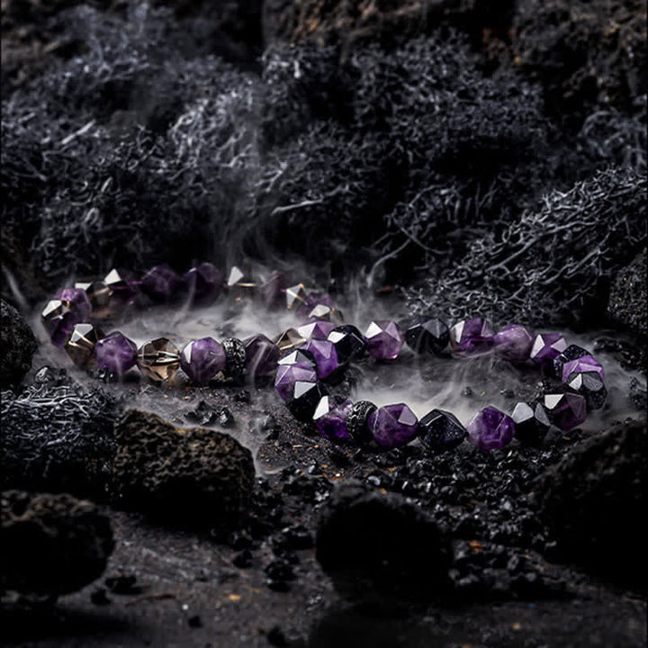 Bracciale Olivenorma "Mysteries" con perline di ametista naturale - image 12