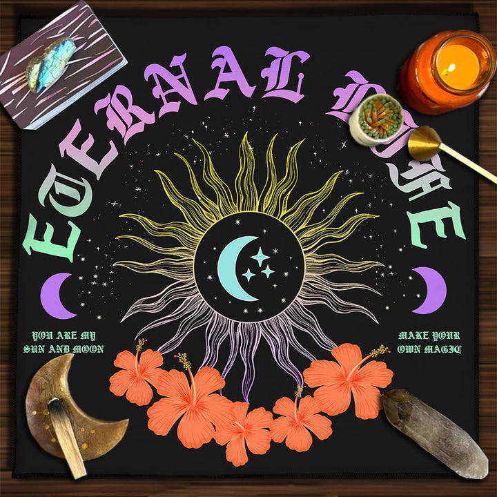 Olivenorma Square Divinazione Fasi Lunari Tarocchi Tovaglia