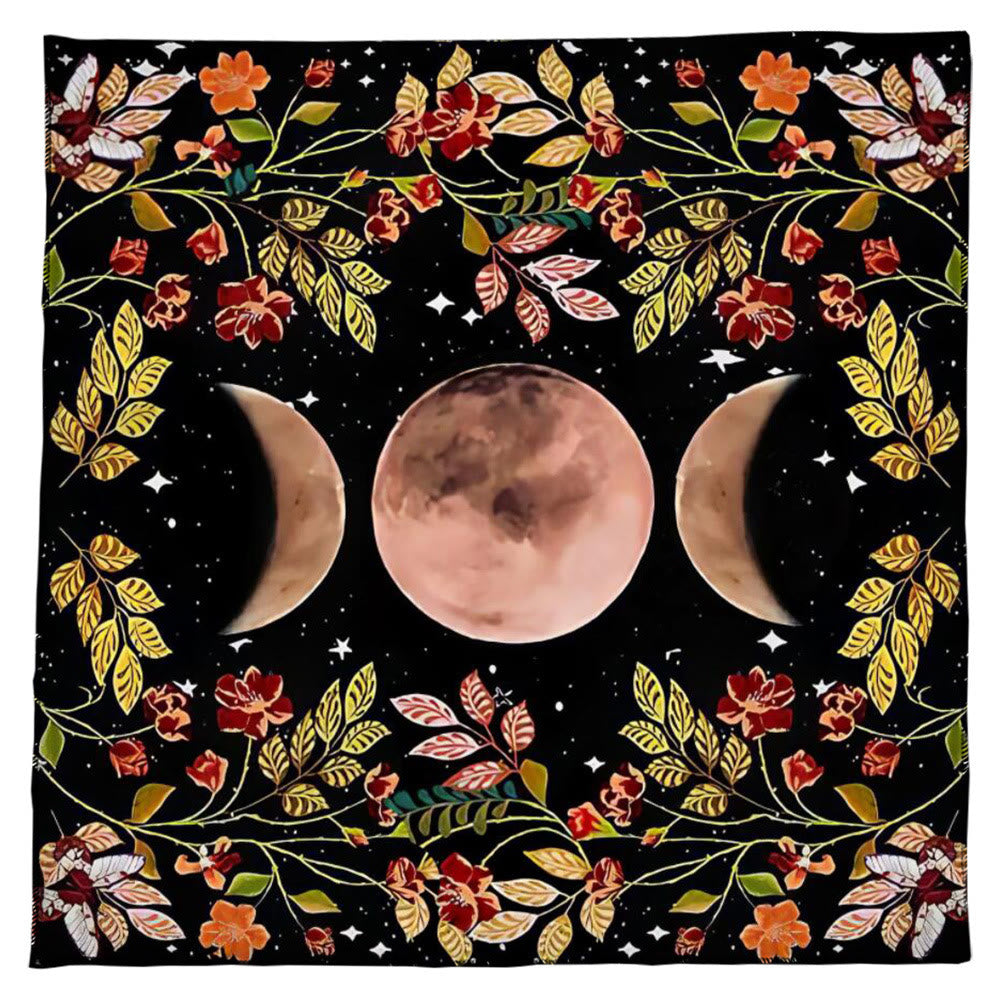 Olivenorma Astrologia Fiori Luna e Sole Panno Tarocchi Tovaglia