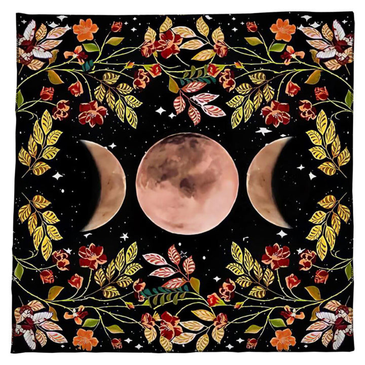 Olivenorma Astrologia Fiori Luna e Sole Panno Tarocchi Tovaglia