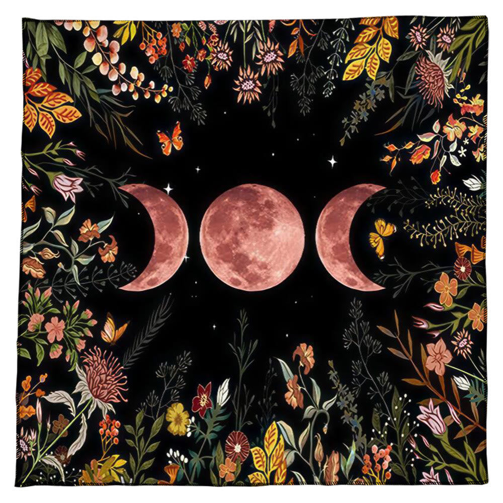 Olivenorma Astrologia Fiori Luna e Sole Panno Tarocchi Tovaglia