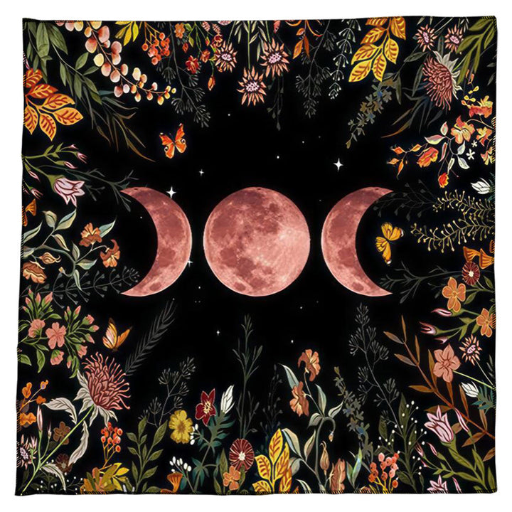 Olivenorma Astrologia Fiori Luna e Sole Panno Tarocchi Tovaglia