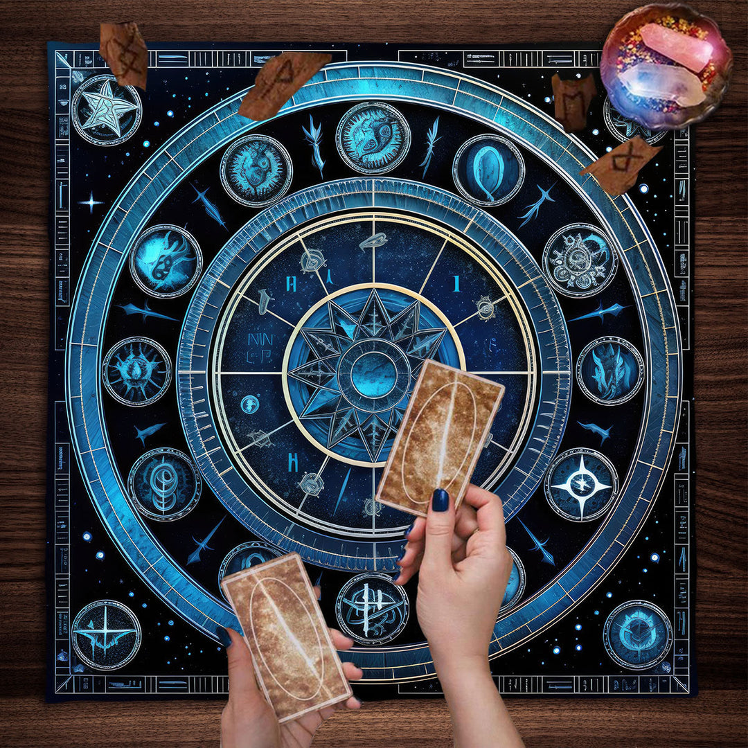 Tovaglia per altare Olivenorma Tree of Life, arazzo, tovaglia dei tarocchi