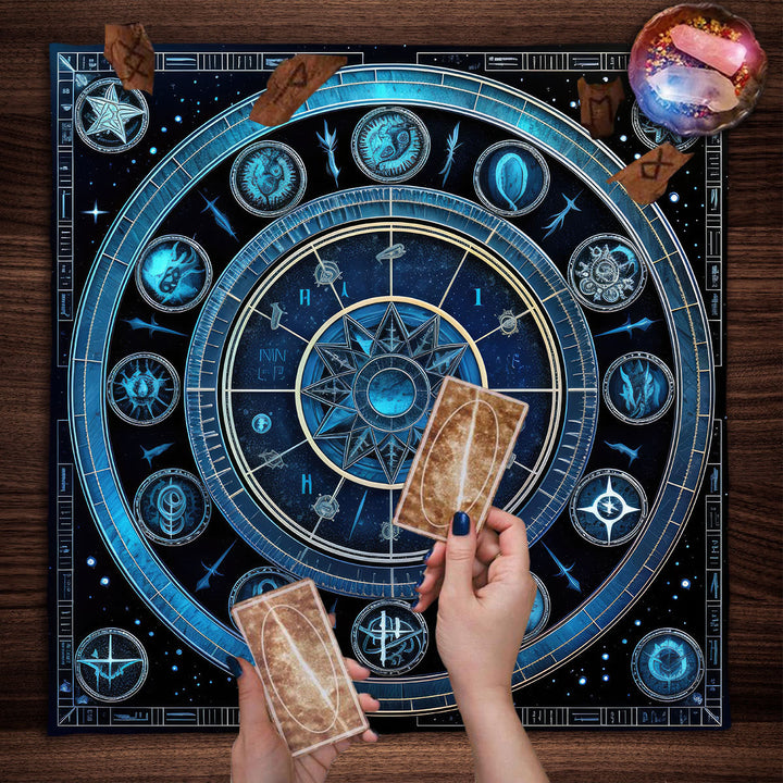 Tovaglia per altare Olivenorma Tree of Life, arazzo, tovaglia dei tarocchi