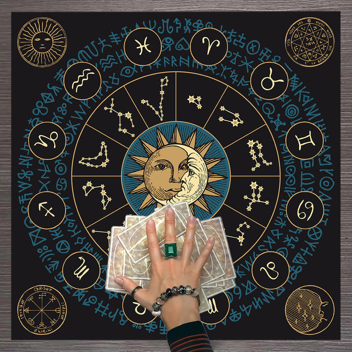 Tovaglia per altare Olivenorma Tree of Life, arazzo, tovaglia dei tarocchi