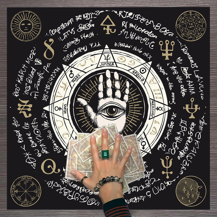 Tovaglia per altare Olivenorma Tree of Life, arazzo, tovaglia dei tarocchi