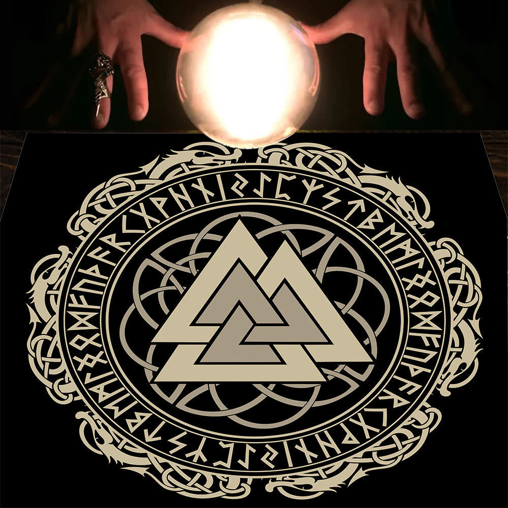 Tovaglia Olivenorma Mandala Fasi Lunari Divinazione Tarocchi 