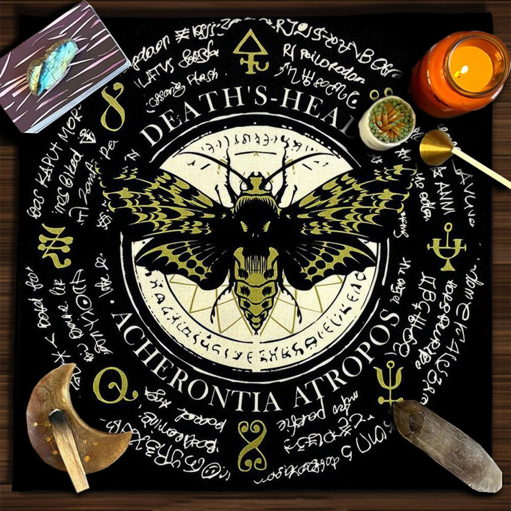 Tovaglia Olivenorma Mandala Fasi Lunari Divinazione Tarocchi 