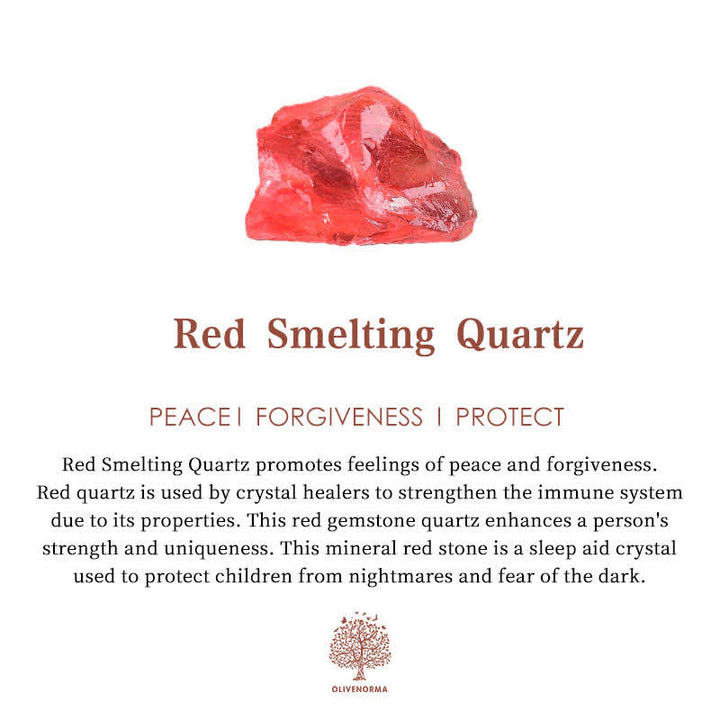 Olivenorma Bracciale con ciondolo a croce in pietra naturale da 8 mm 