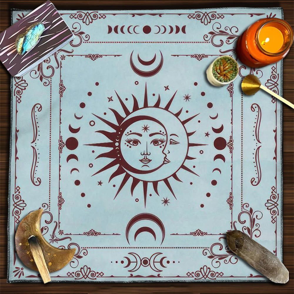 Olivenorma Yggdrasil Albero Sacro Misterioso Tovaglia dei Tarocchi