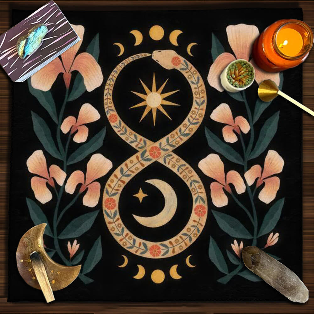 Olivenorma Yggdrasil Albero Sacro Misterioso Tovaglia dei Tarocchi