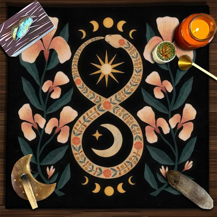 Olivenorma Yggdrasil Albero Sacro Misterioso Tovaglia dei Tarocchi