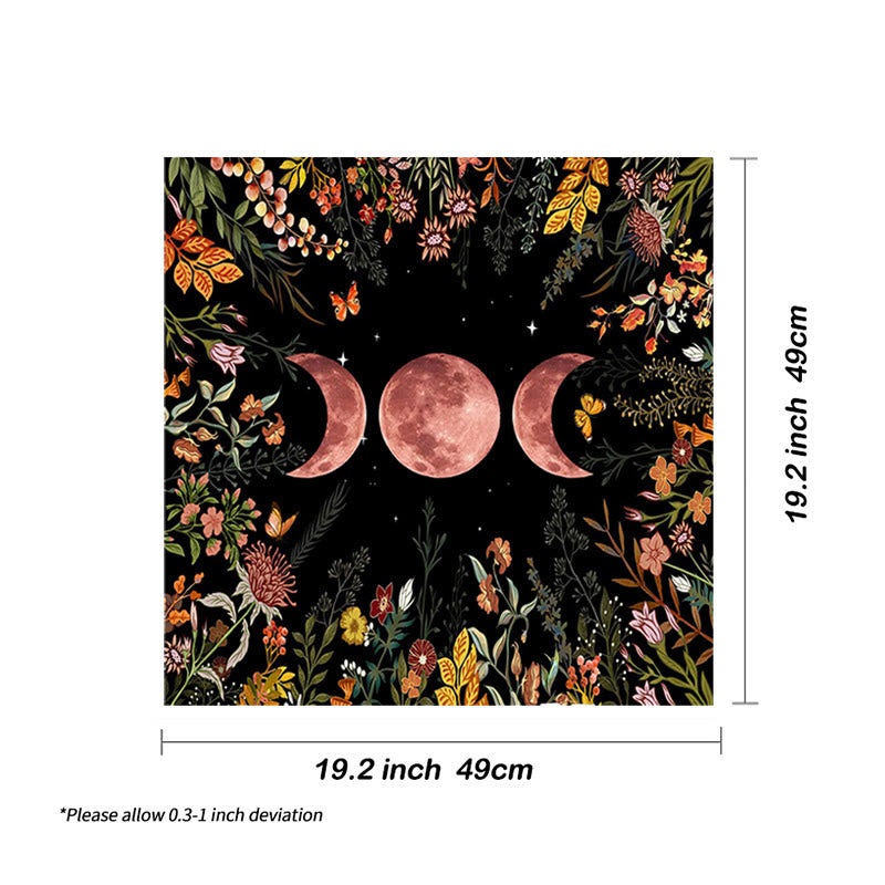 Olivenorma Triplice Dea Luna Simbolo Divinazione Tarocchi Tovaglia 