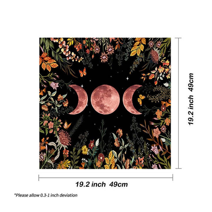 Olivenorma Triplice Dea Luna Simbolo Divinazione Tarocchi Tovaglia 