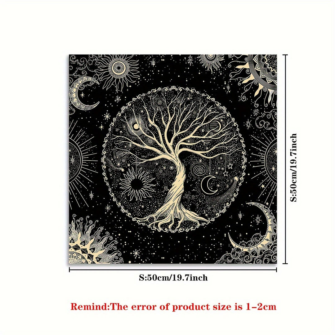 Tovaglia Olivenorma Albero della Vita Divinazione Tarocchi 