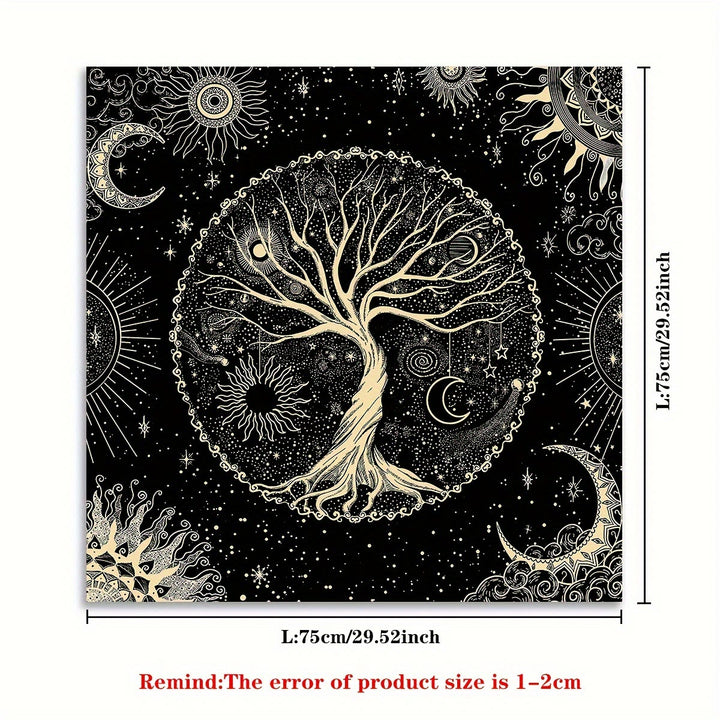 Tovaglia Olivenorma Albero della Vita Divinazione Tarocchi 