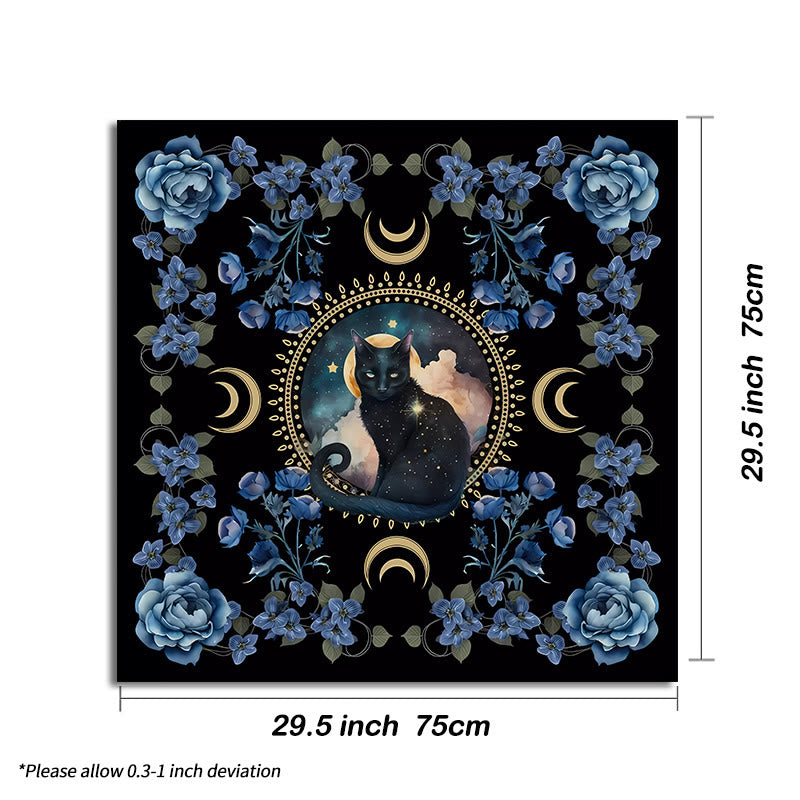 Olivenorma Dio Segno Gatto Divinazione Tarocchi Tovaglia