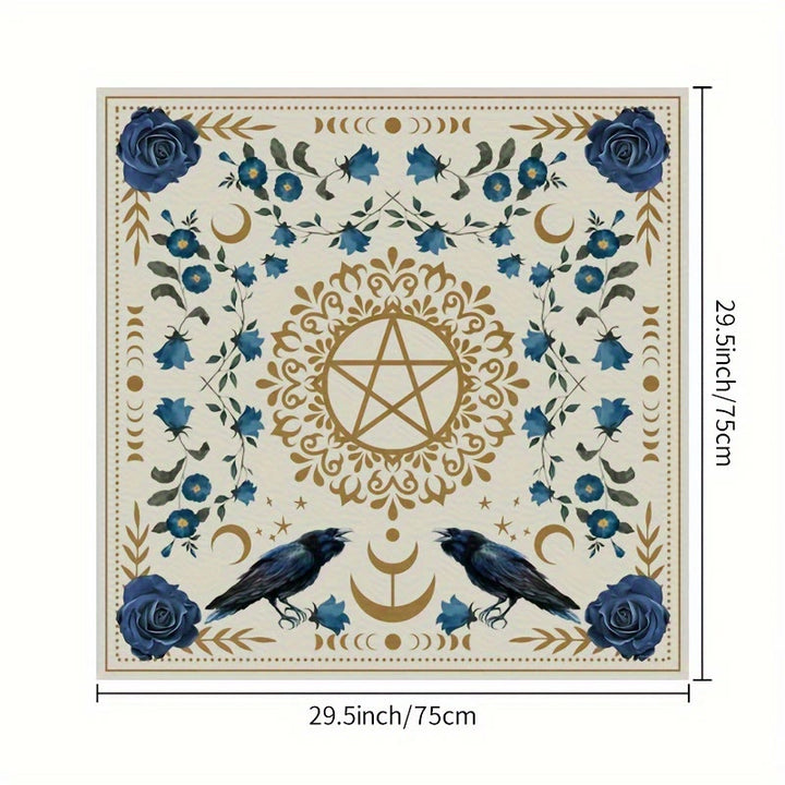 Olivenorma Moon Phase Altar Card Mat Tarocchi Tovaglia