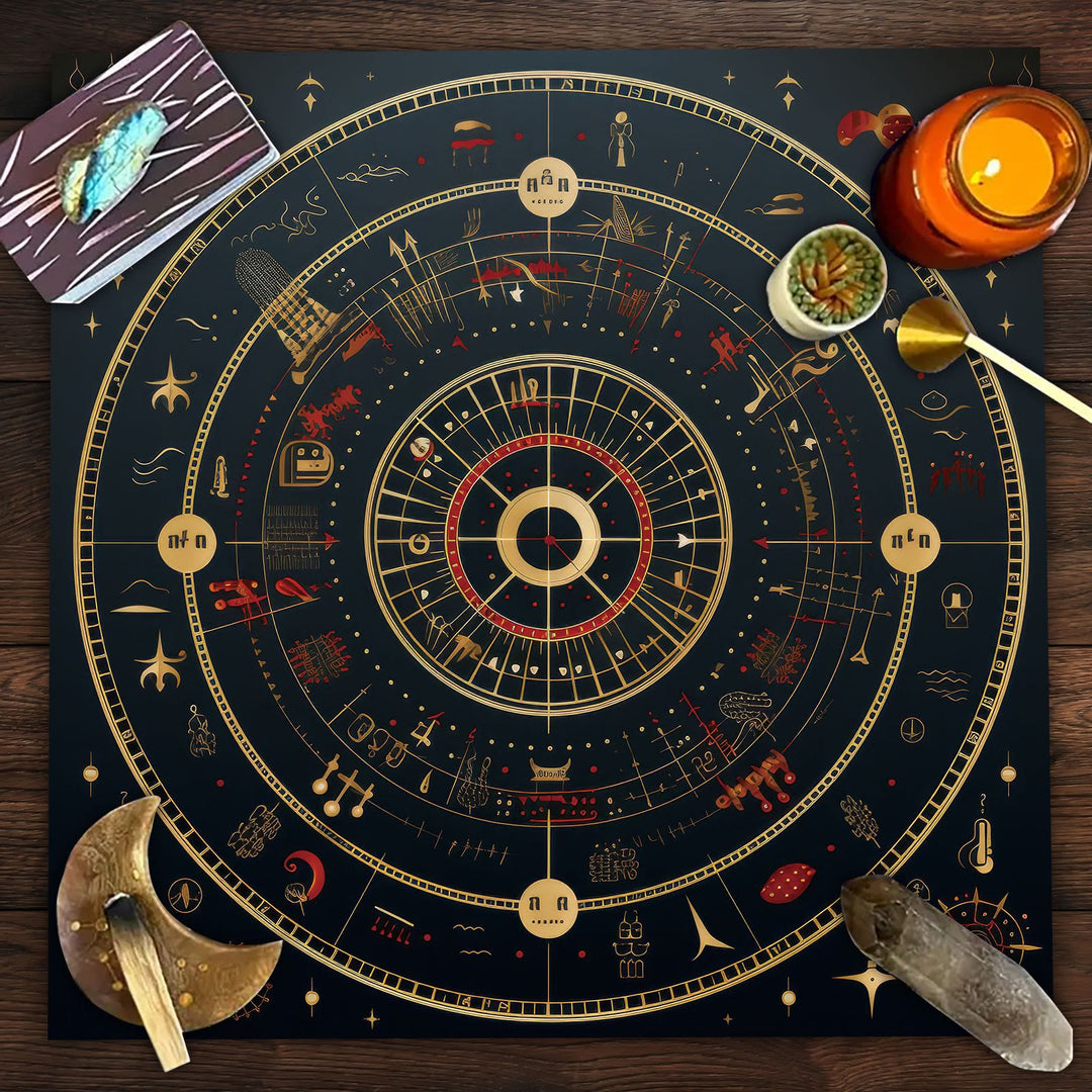 Olivenorma Oroscopo Segno Zodiacale Tarocchi Tovaglia