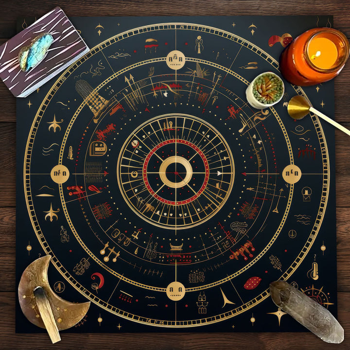 Olivenorma Oroscopo Segno Zodiacale Tarocchi Tovaglia