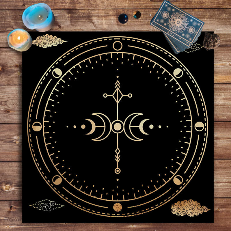 Olivenorma Zodiaco Astrologia Ruota dell'anno Tarocchi Tovaglia