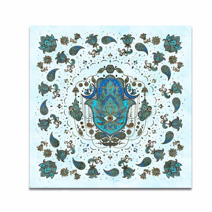 Olivenorma Hamsa Hand Stregoneria Astrologia Tarocchi Tovaglia