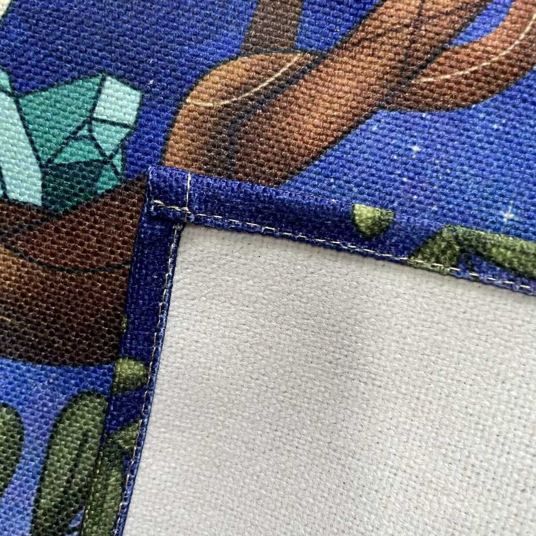 Tovaglia quadrata Olivenorma Gemma Albero Wicca