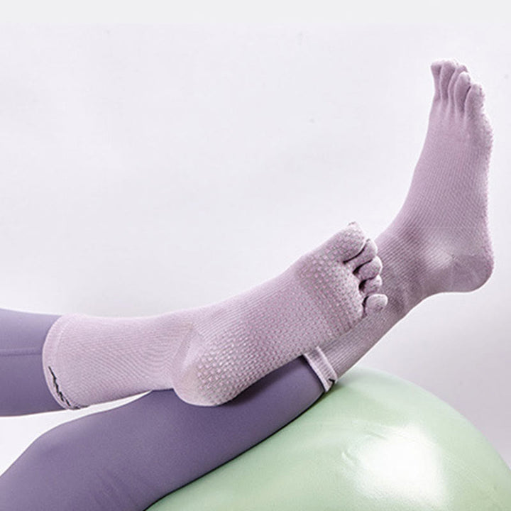 Calze sportive Olivenorma Barefoot Feel antiscivolo per Pilates, Barre e allenamento, con design flessibile e leggero, ideali anche per lo yoga. - image 11