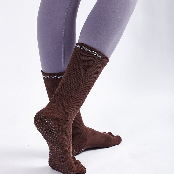 Calze sportive Olivenorma Barefoot Feel antiscivolo per Pilates, Barre e allenamento, con design flessibile e leggero, ideali anche per lo yoga. - image 17